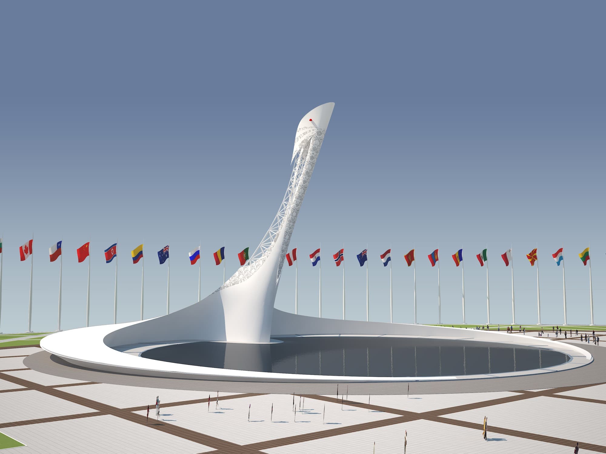 Олимпийски огън Сочи